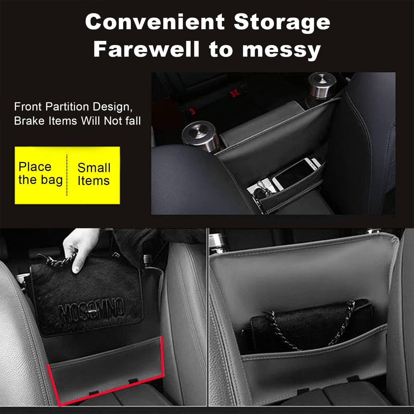 🚗Car Storage Pocket 👜No More Messy Cars!