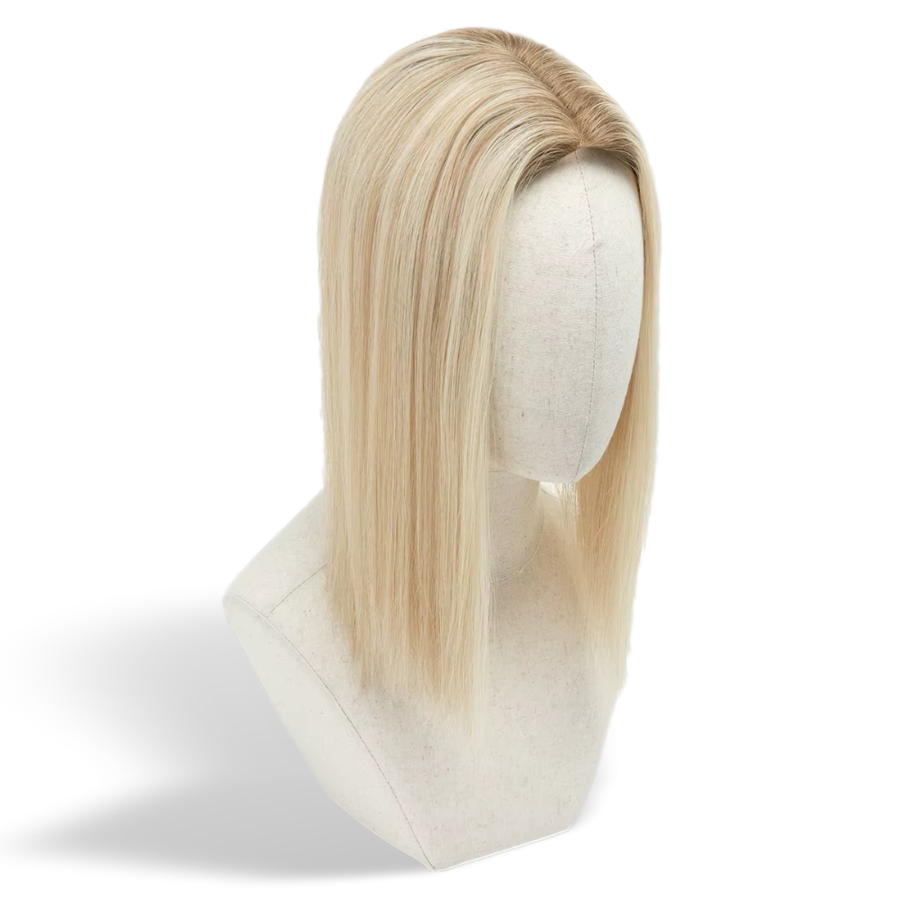 7" x 7.5" Premium Human Hair Topper