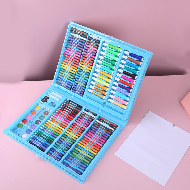 🎨✨ Deluxe 6-in-1 Art Creativity Set - Includes Drawing Tools & 12 Colors for Kids' Creative Development 🧑🎨🌟