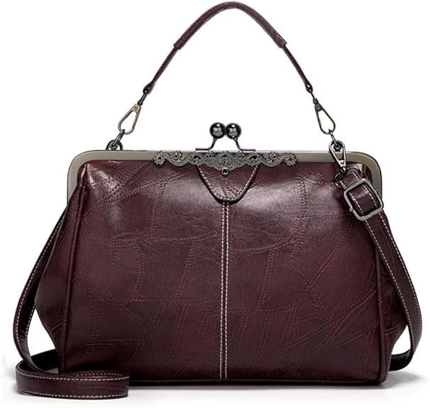👜 Women’s Vintage Exquisite Handbag – Classic Retro Design, Delicate Craftsmanship, Soft Texture, Elegant & Versatile for Daily & Party Looks ✨