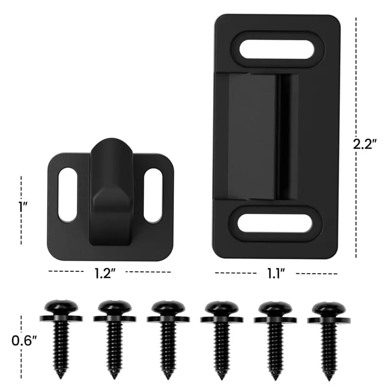🚗✨2026 Aluminum RV Screen Door Handle Replacement Latch Kit