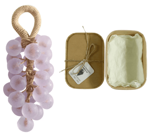 🔥Personalized Original Handmade Crystal Grape Soap Gentle Cleansing Soap