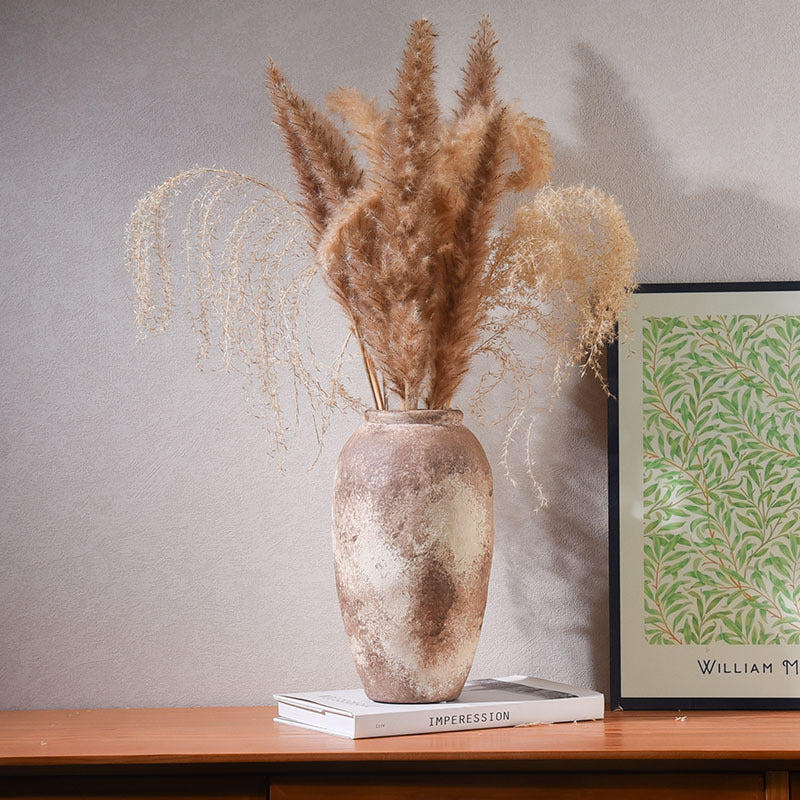Elegant vintage ceramic vase