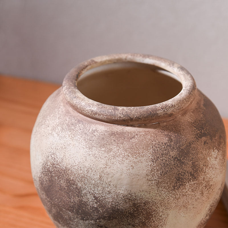 Elegant vintage ceramic vase
