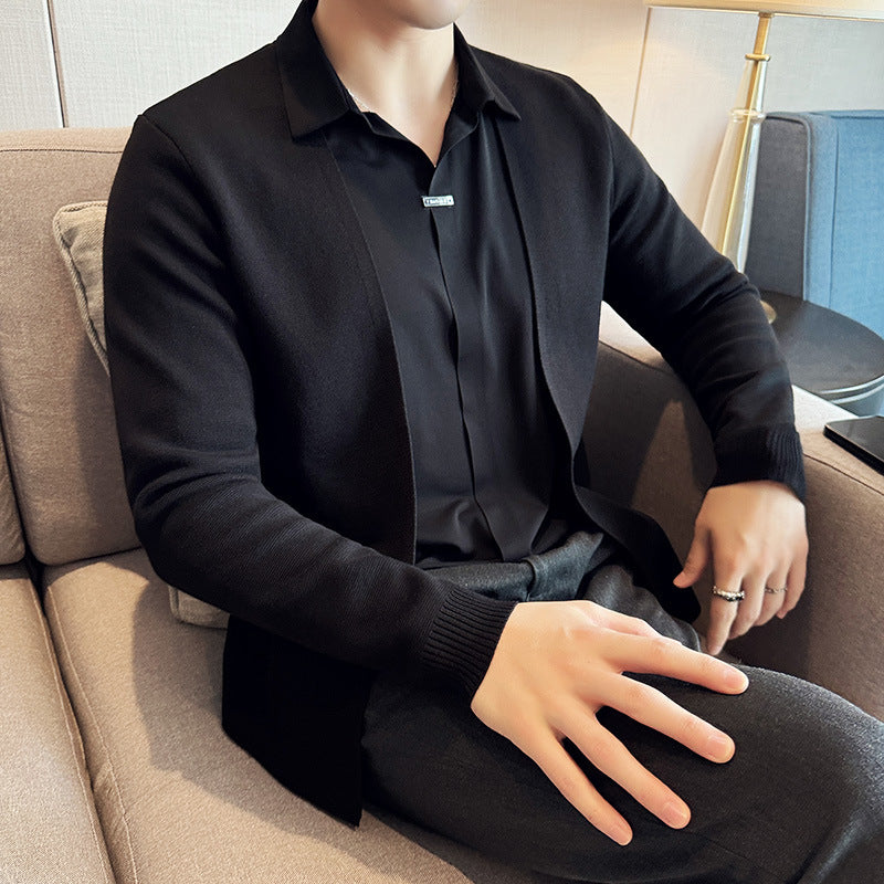 💥Men's Mock Two-Piece Shirt