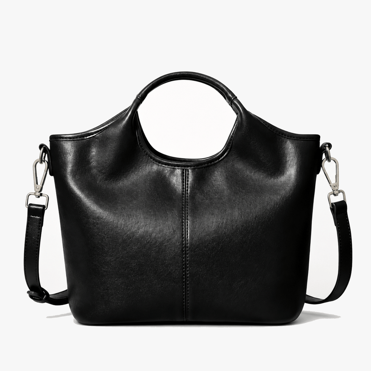 Halona – Sculpted Soft Leather Tote Bag