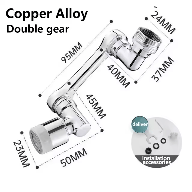 🔥Universal 1080°Splash Filter Faucet