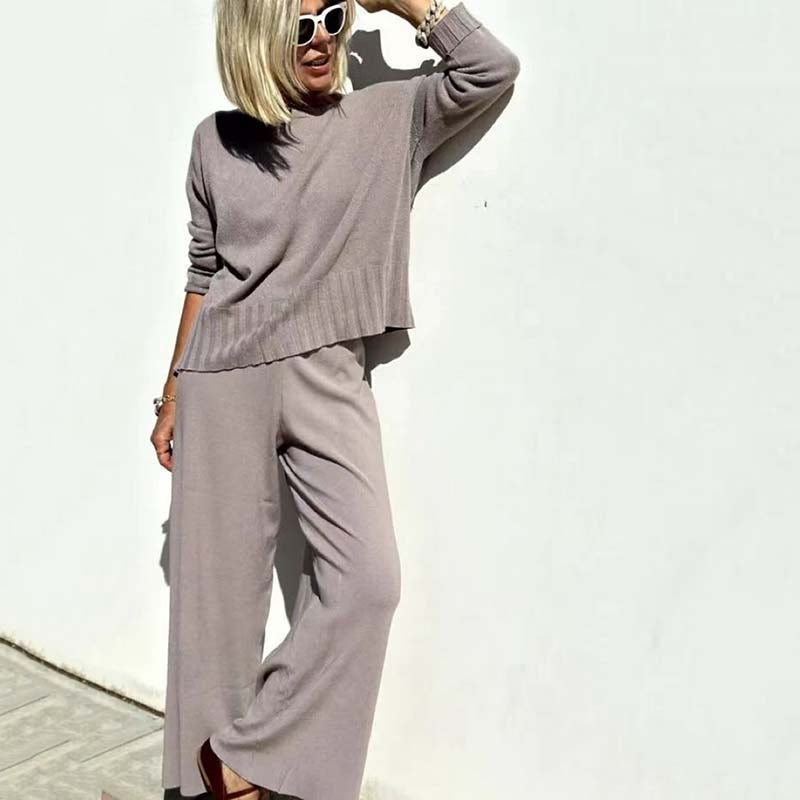 💥Soft Cashmere Sweater Set | Effortless Comfort & Style ⏰
