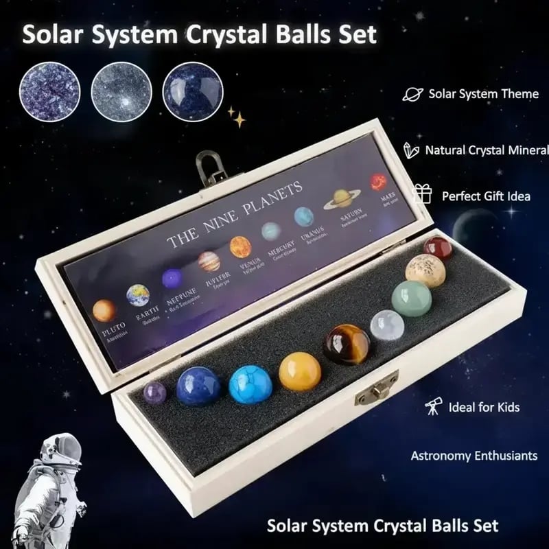 Solar System Planet Crystal Ball