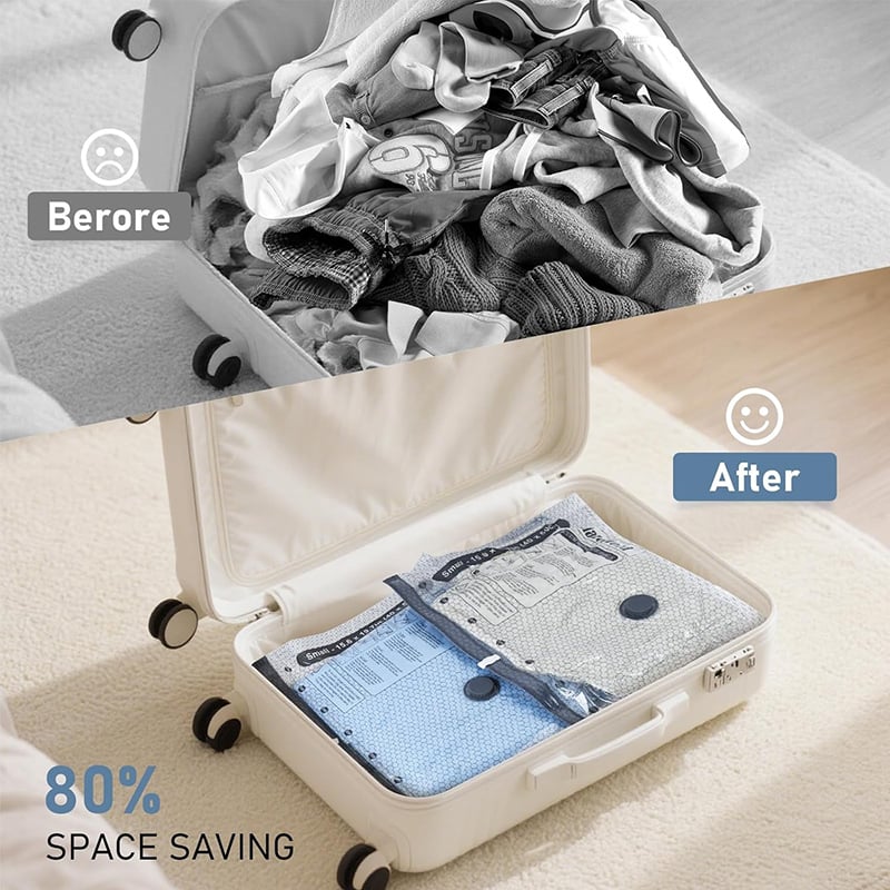 🔥Cordless Travel Vacuum Storage Bag Set