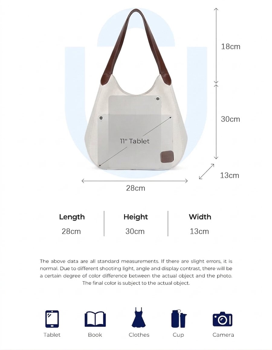 Daily Carry Bag for Women with Three Compartments