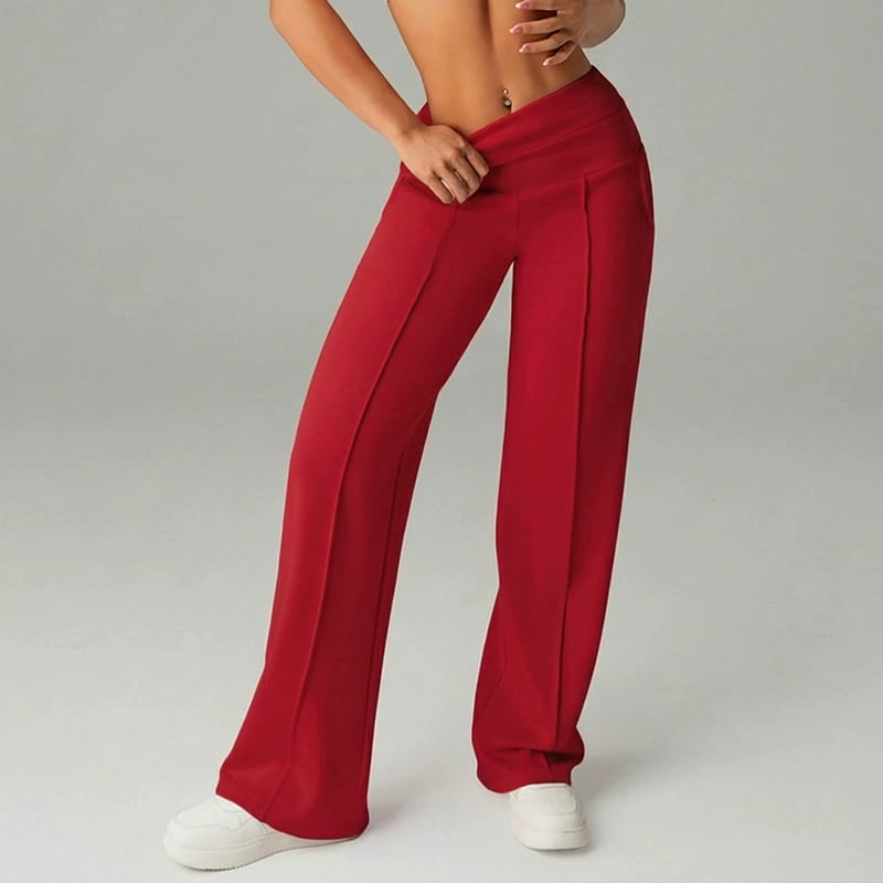 💕Women's Plain Loose Straight Leg Pants