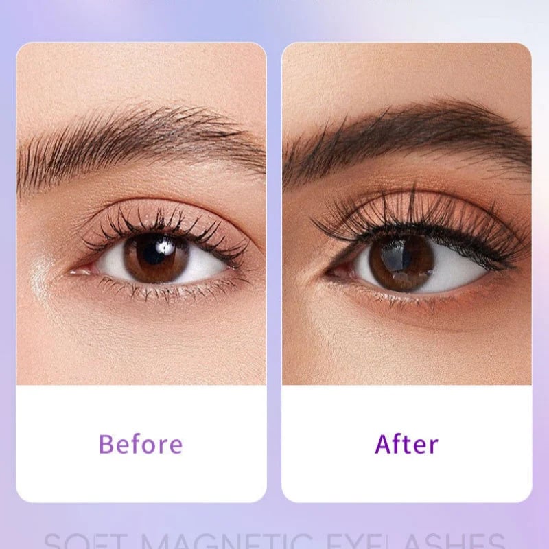 🔥2026 Hot Sale💥Buy 1 Get 1 Free🔥Reusable Magnetic Eyelashes with Applicator