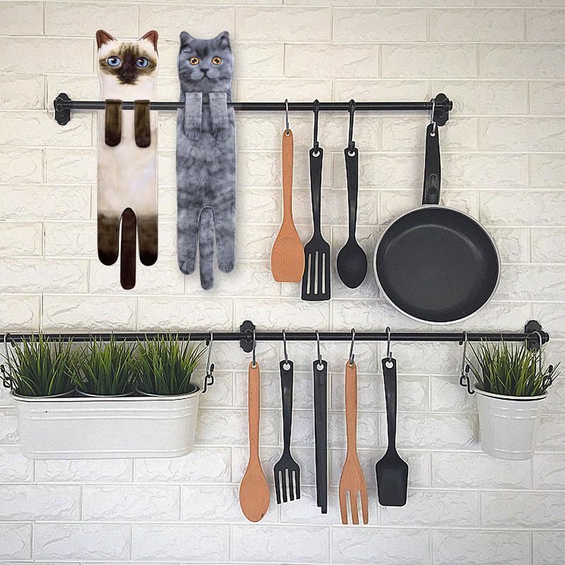 🎁Funny Cat Hand Towels
