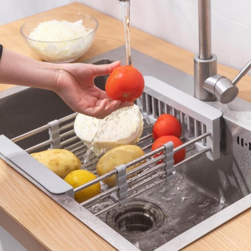 Stainless Steel Hanging Dish Rack
