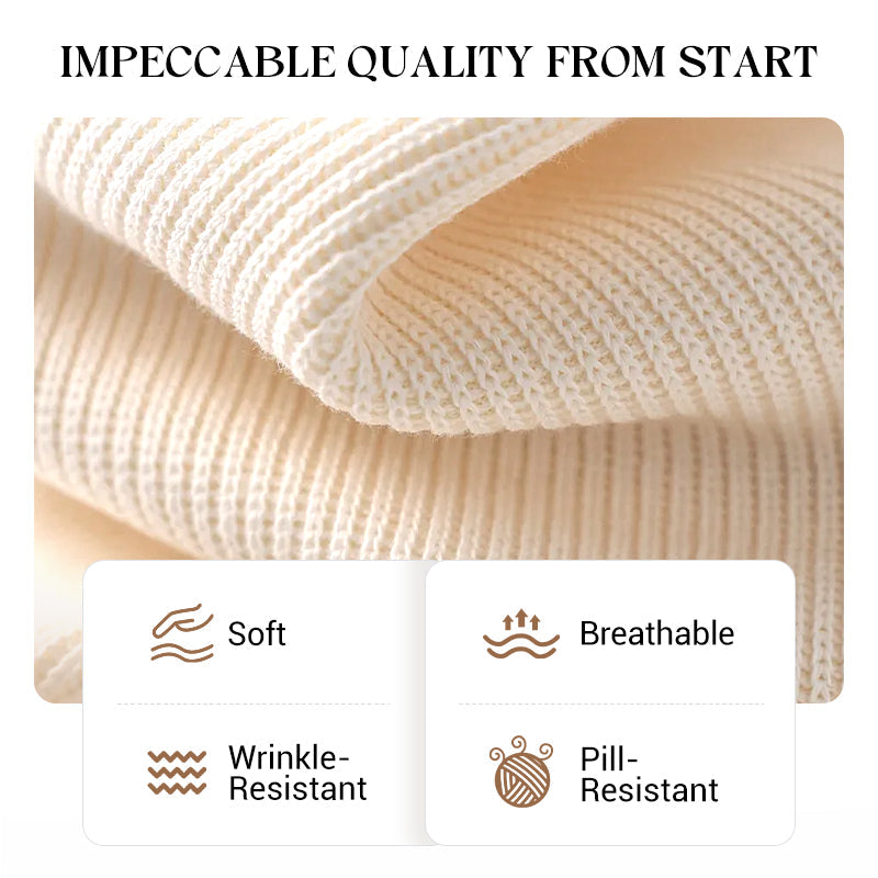 💕Women's Fall Casual Long Sleeve Button Down Open Front Cable Knit Cardigan