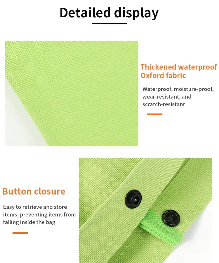 🥳💞 50K+ SALES! ⚡🛒 Shopping bag foldable green bag