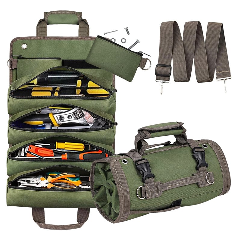 🛠️Premium Roll-Up Tool Bag - The Ultimate Gift for Man🎁