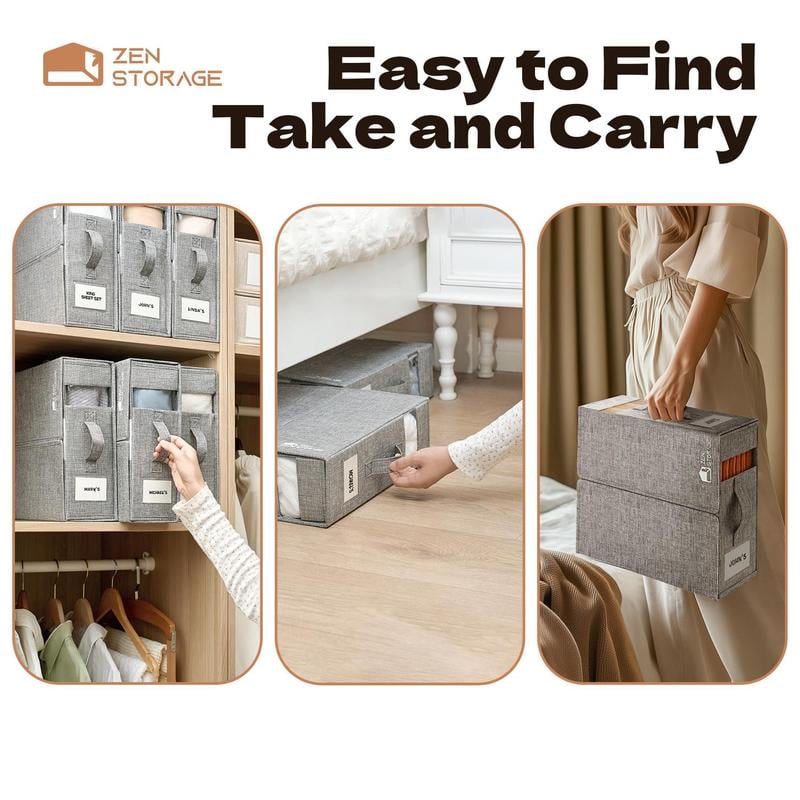 Multi-Use Storage Bags--Dustproof Organizer For Bedding Quilts Blankets