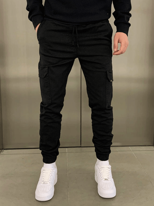 Casual cargo pants with pockets