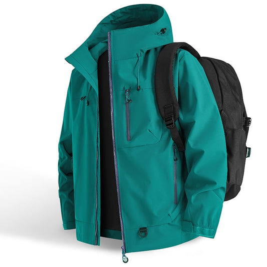 🔥Waterproof Jacket: The Ultimate Gift for Outdoor Lovers & Daily Commuters!