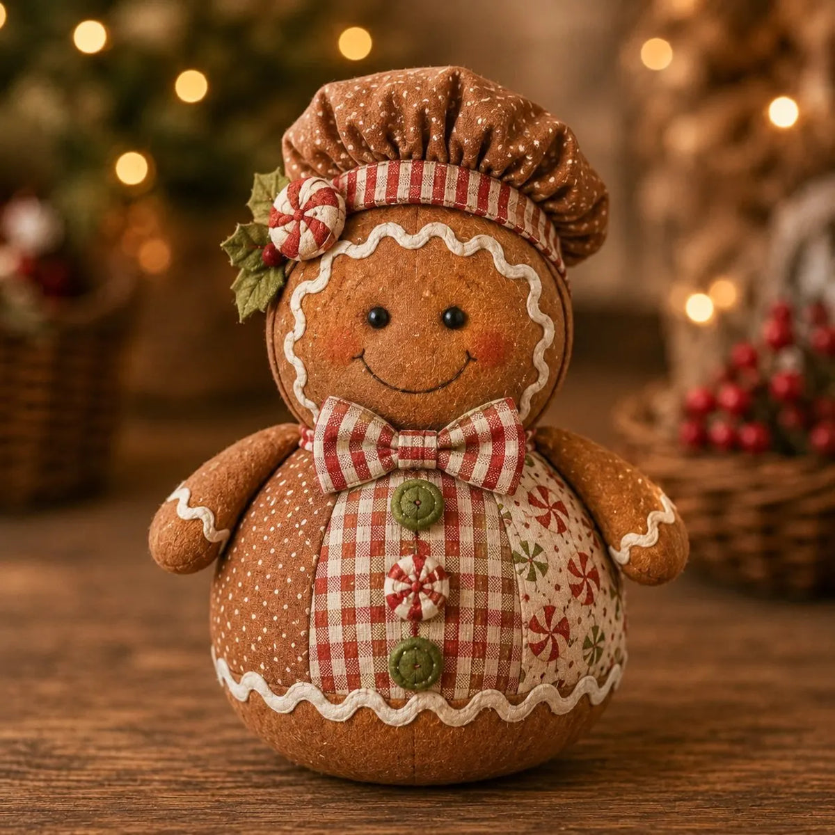 🔥 HOT SALE 🔥🎄 Save 54% | Christmas Patchwork Doll Sewing Kit – A Cosy Craft for Quiet Moments