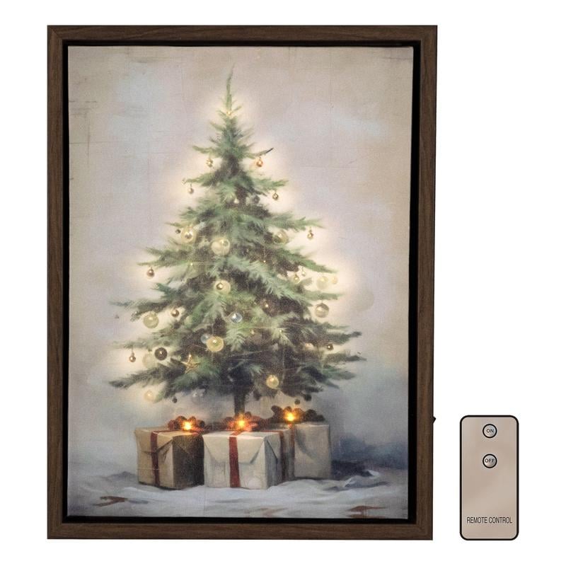 🎄Battery-Operated Lighted Wall Art