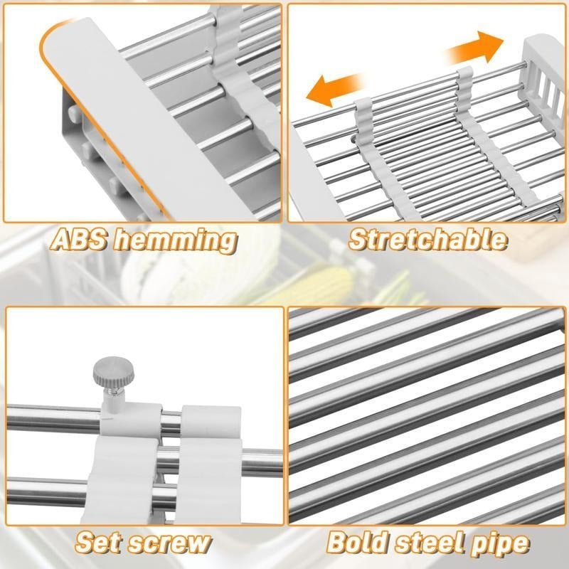 Stainless Steel Hanging Dish Rack