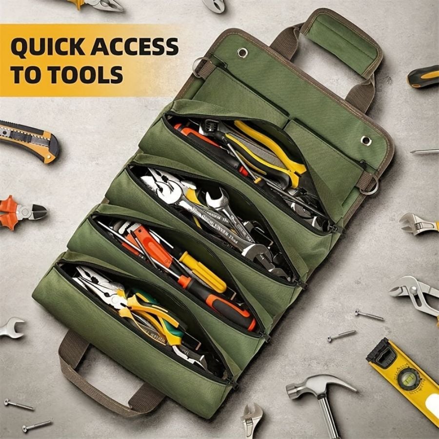 🛠️Premium Roll-Up Tool Bag - The Ultimate Gift for Man🎁