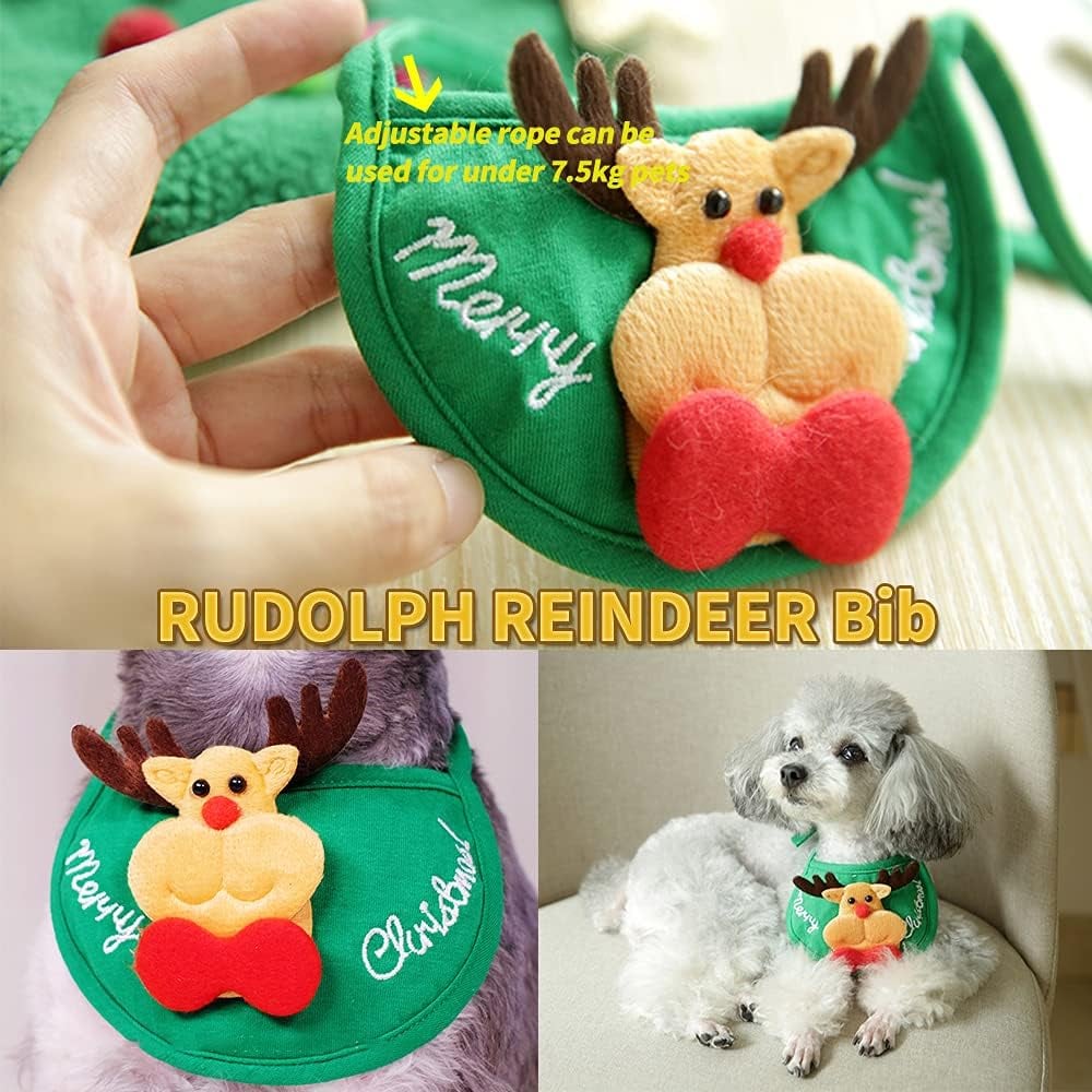 🎅🎄Cute Christmas Tree Hat with Pom-Poms