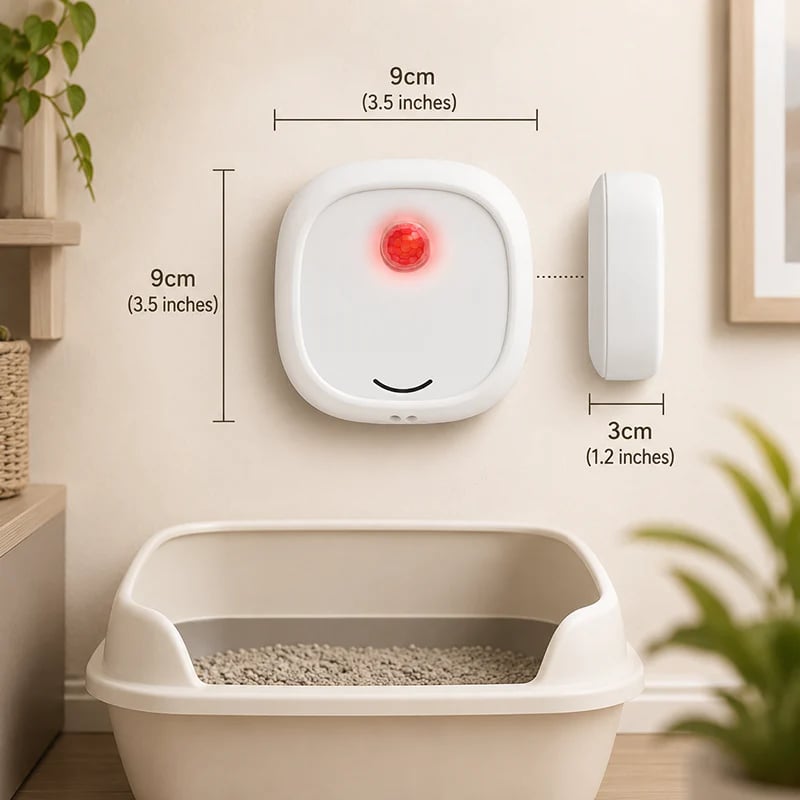🔥Limited Time 49% OFF! 🌬️Say goodbye to unpleasant odors with it! Smart Quiet Pet Odor Eliminator