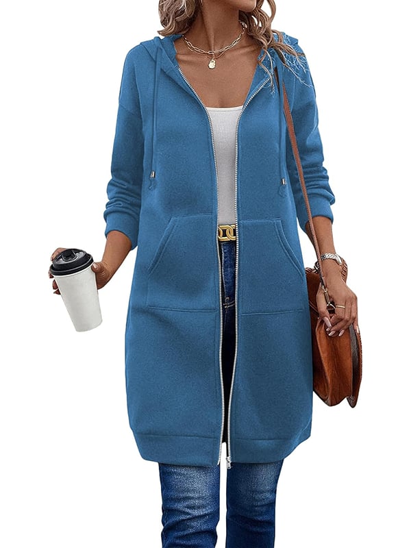 🍂Women Casual Zip up Fleece Hoodies🔥