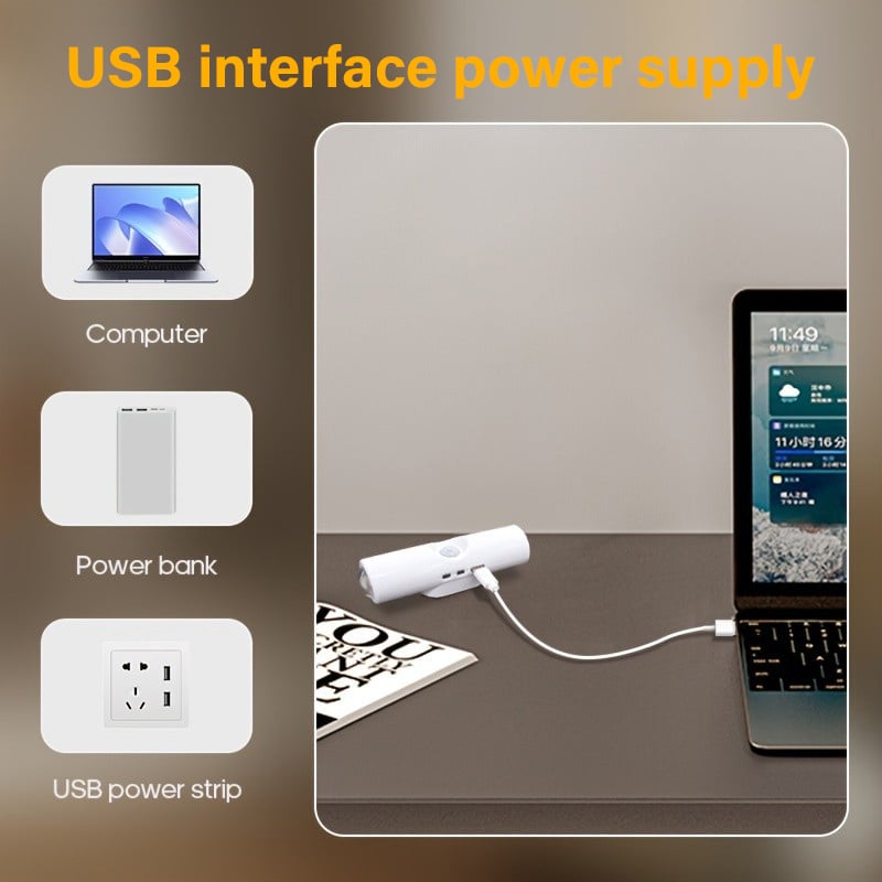 🎁⏳Rechargeable Smart LED Motion Sensor Ambient Light