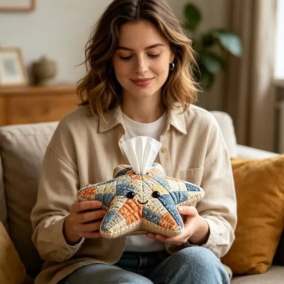 ⚡New Arrival🧵DIY Animal-Themed Patchwork-Style Tissue Box Kit