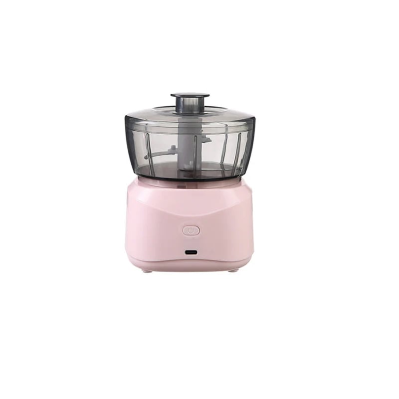 Wireless Mini Food Chopper – One-Touch & Dual S-Blade Design