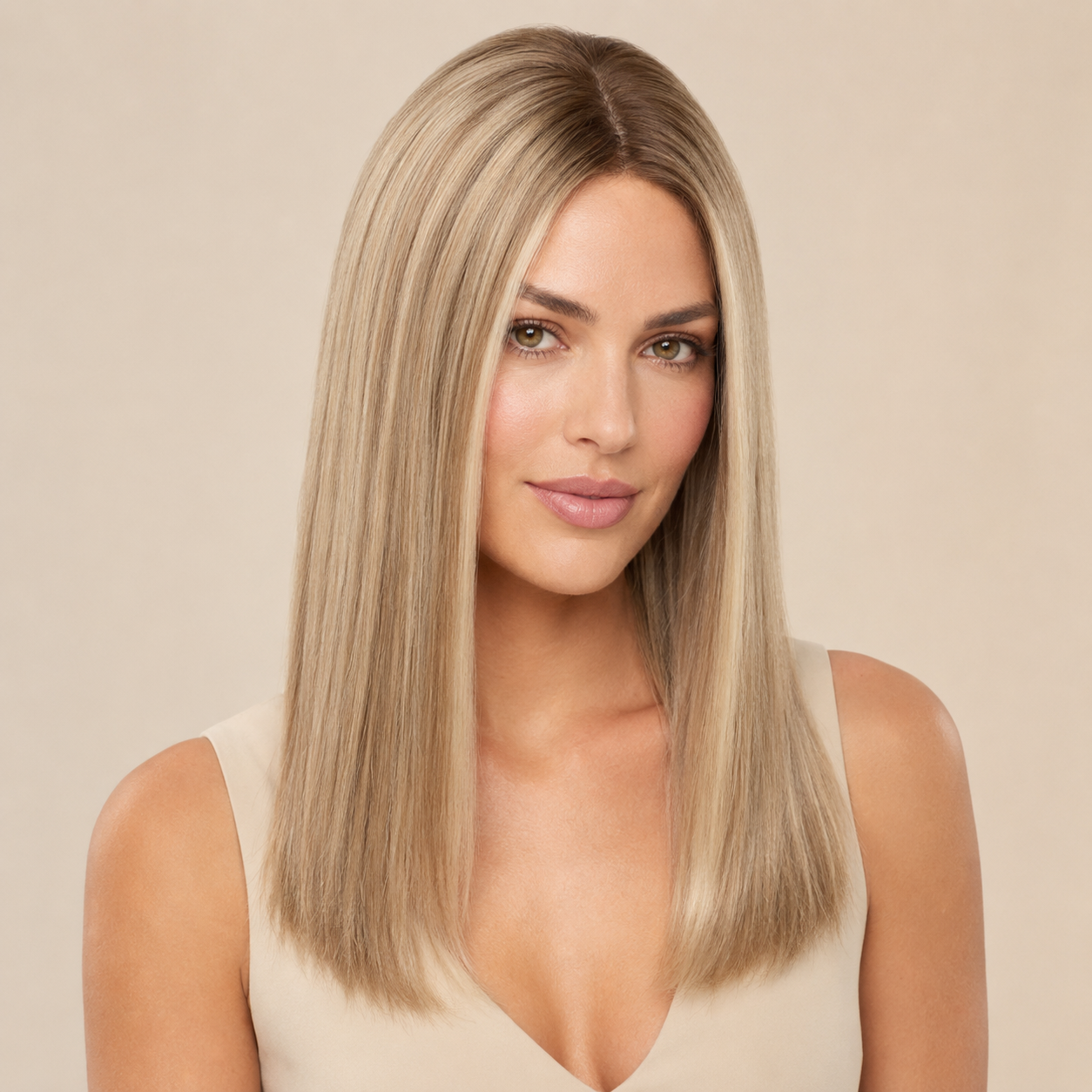 7" x 7.5" Premium Human Hair Topper