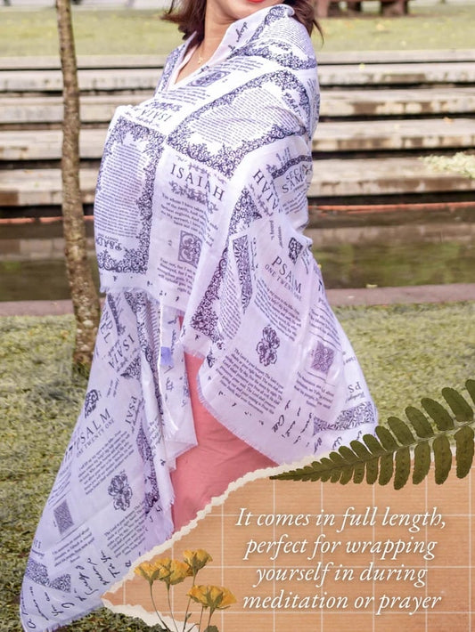 ✝️Christian Prayer Shawl🙏Having God's embrace