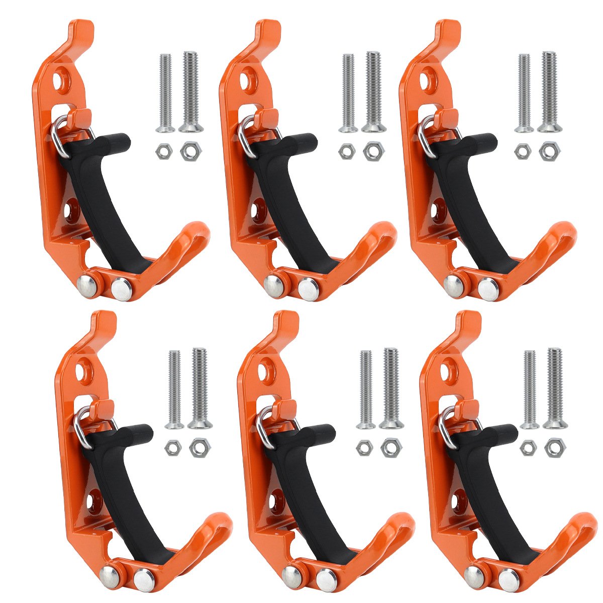 🚜Essential gear for road trips🔥Metal-rubber shovel mounting clamp