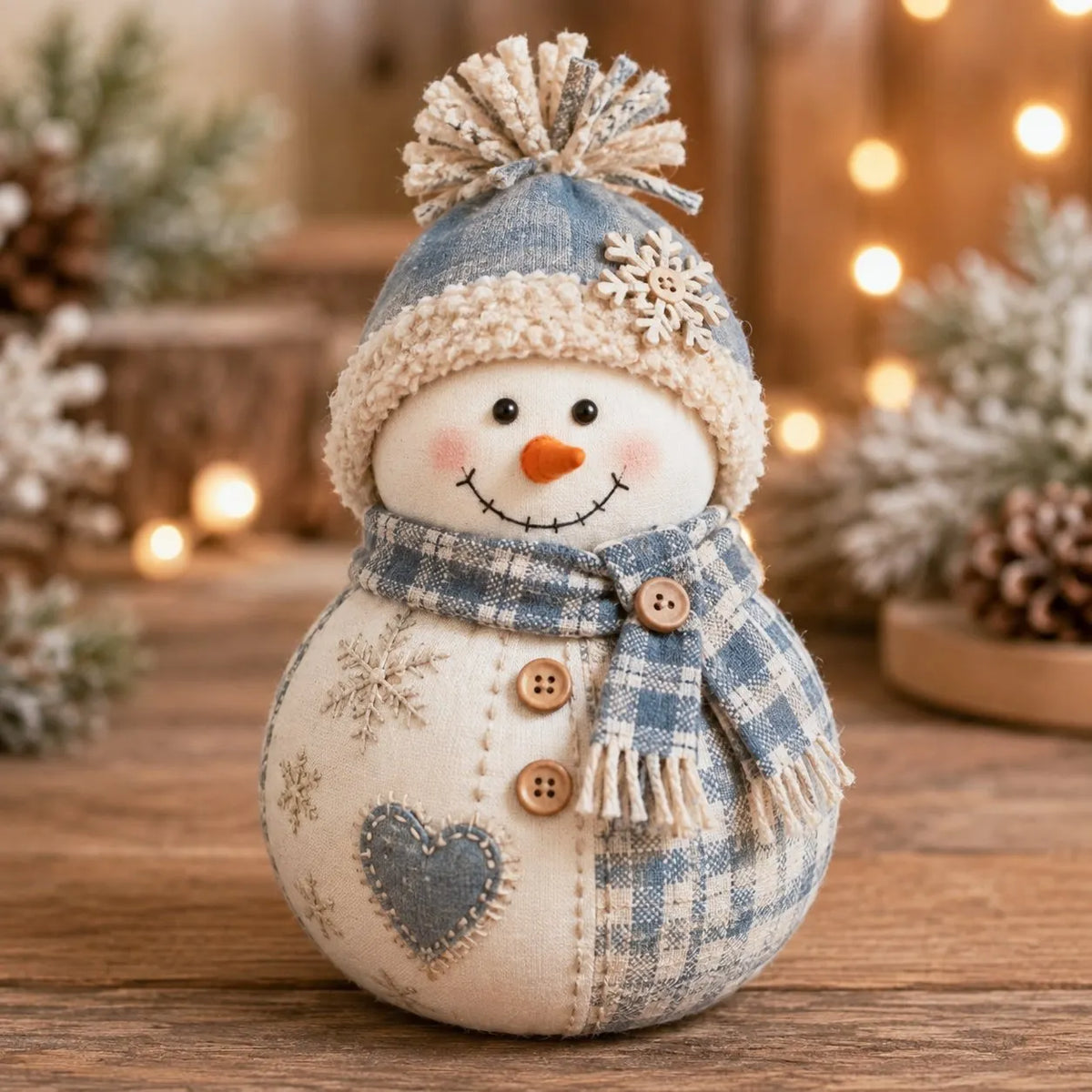 🔥 HOT SALE 🔥🎄 Save 54% | Christmas Patchwork Doll Sewing Kit – A Cosy Craft for Quiet Moments