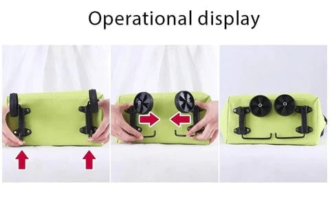 🥳💞 50K+ SALES! ⚡🛒 Shopping bag foldable green bag