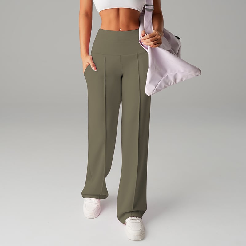 💕Women's Plain Loose Straight Leg Pants