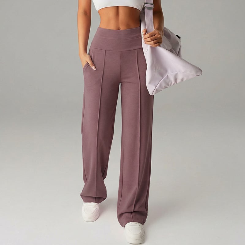 💕Women's Plain Loose Straight Leg Pants