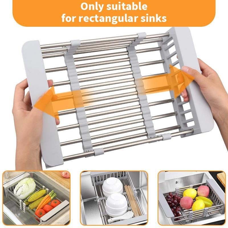 Stainless Steel Hanging Dish Rack