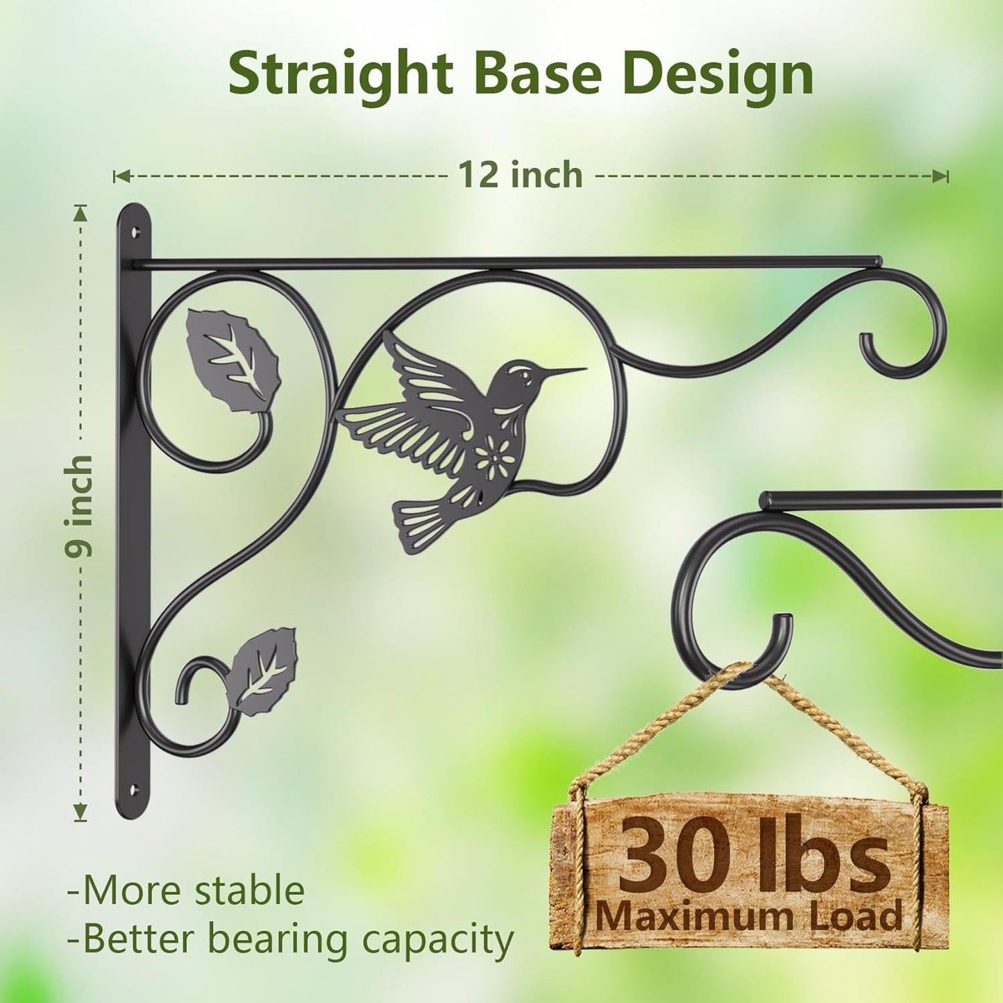 ✨-🐦 Hummingbird Hanging Plant Basket — A Touch of Nature  Charm