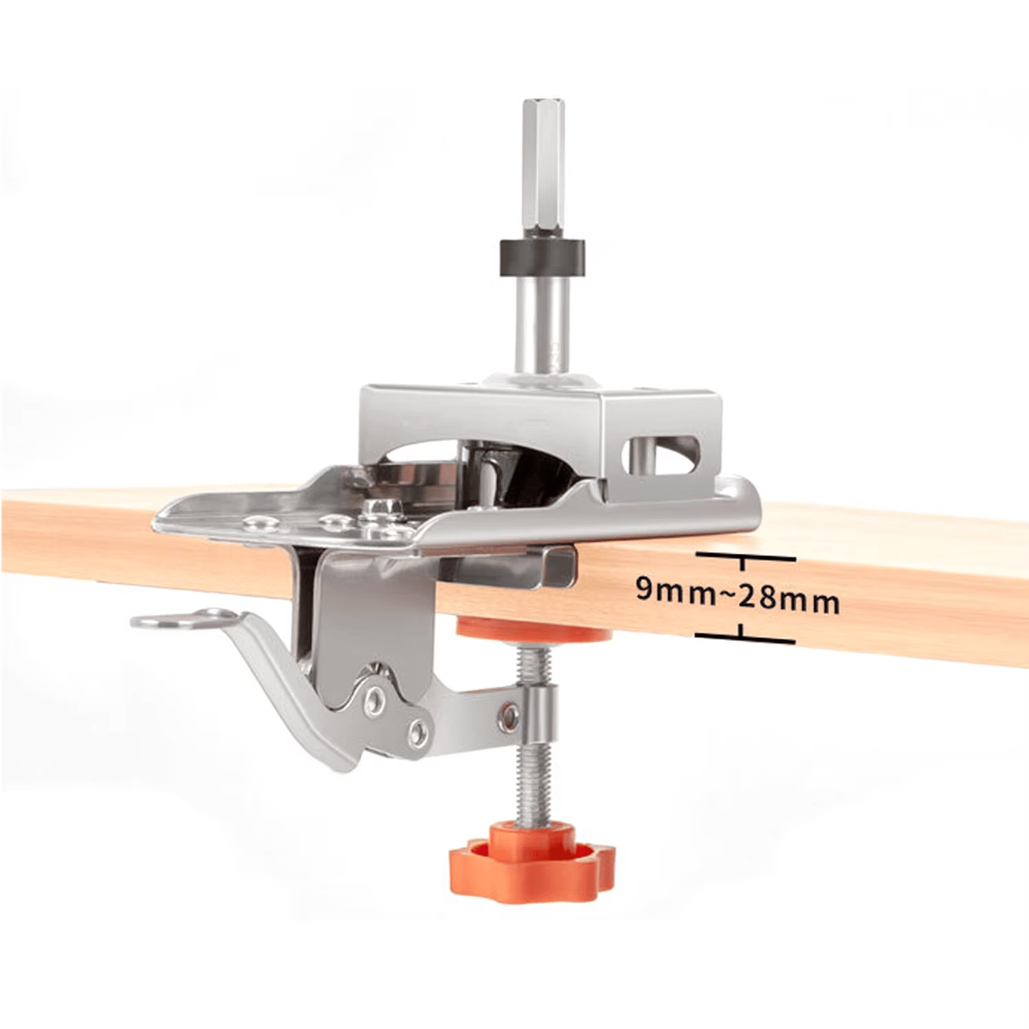 35mm Concealed Door Hinge Jig – Locking Cabinet Hinge Tool with Drilling Locator