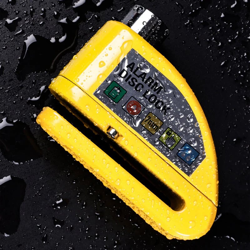 🛡️ Motorcycle Disc Brake Lock Alarm | 110dB Anti-Theft Security