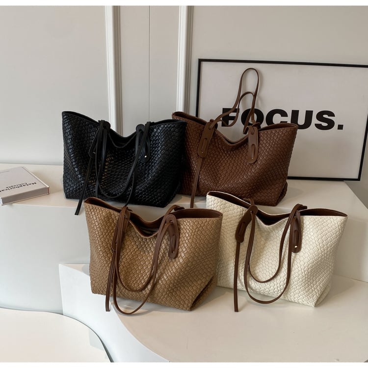 Stylish Braid Design Tote Bag for Women