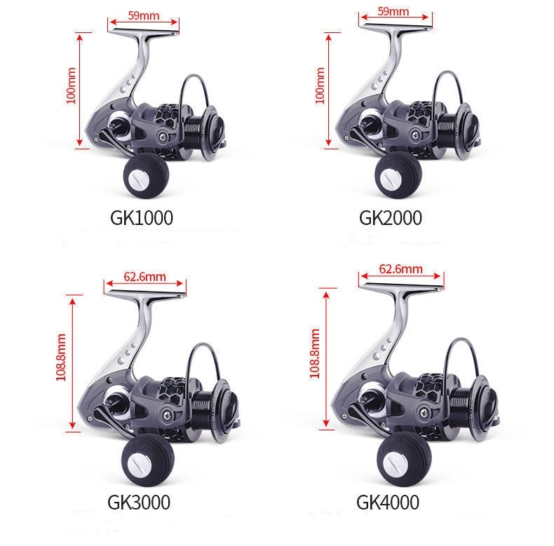 Stainless Steel Baitcasting Fishing Reel