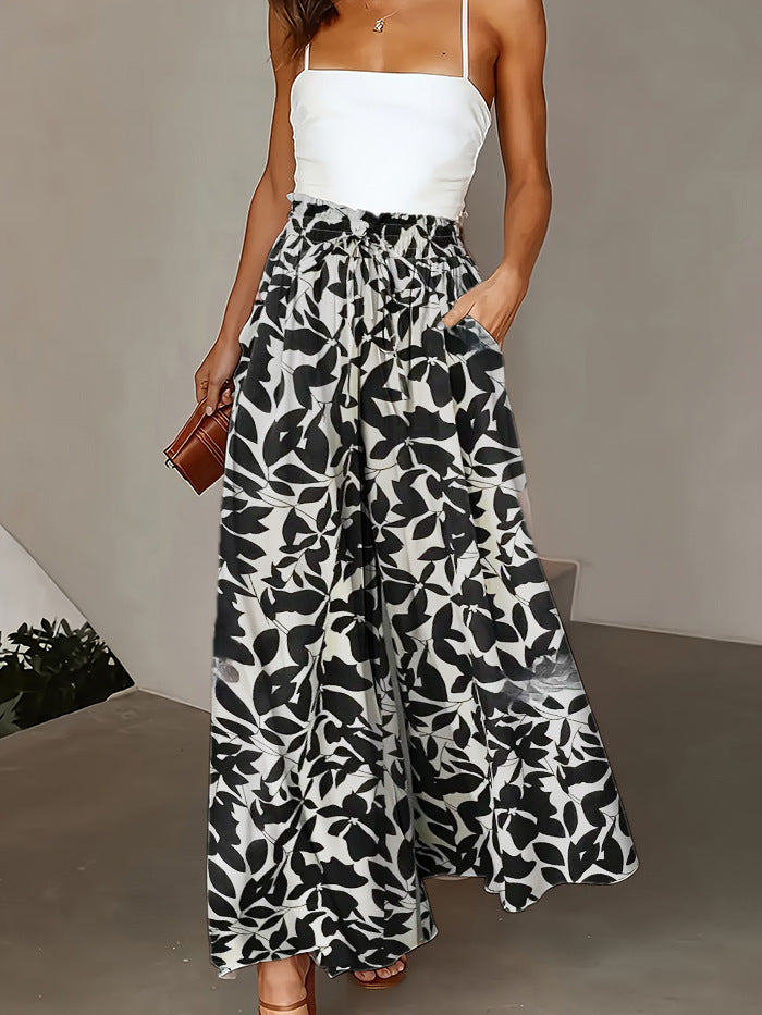45% Off Women's High-Waisted Wide-Leg Pants