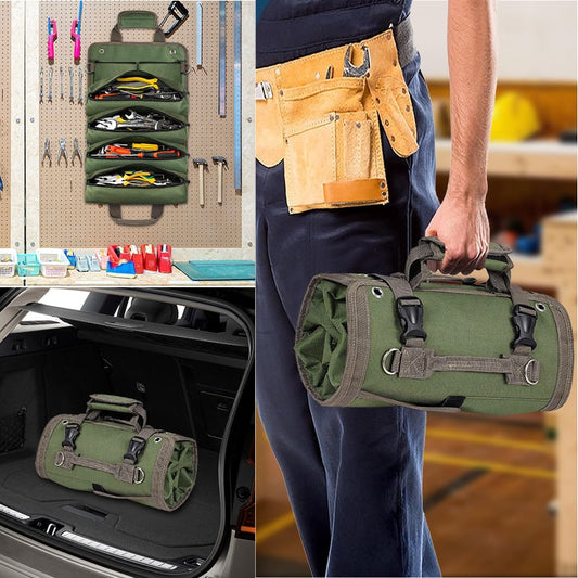 🛠️Premium Roll-Up Tool Bag - The Ultimate Gift for Man🎁